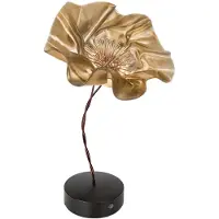 Slamp Bordslampa , LaFleur, dimbara, Guld / mässing, Vardagsrum, Plast, Design