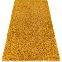 Rugsx Matta SOFFI shaggy 5cm guld 60x100 cm