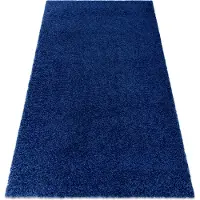 Rugsx Matta SOFFI shaggy 5cm mörkblå 160x220 cm