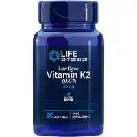 Life Extension Vitamin K2, 90 softgels