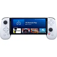 Backbone One - PlayStation Edition - spelkontroll - kabelansluten - vit - för Android, iOS