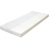 vidaXL Madrass 180x200 cm 7 zoner PU-skum 10 cm H2 H3