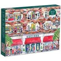 Galison Michael Storrings A Day At The Bookstore 1000 Piece Puzzle