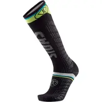 Sidas - Skidstrumpor - Sock Ski Ultrafit Noir/Jaune/Bleu för UnisexUll - Storlek XXL - Svart