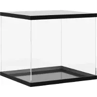 vidaXL Akryllåda transparent 40x36x35 cm