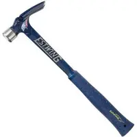 Estwing E6/15SR 15 oz vinylgreppad kortskaft Ultra-hammare, blå