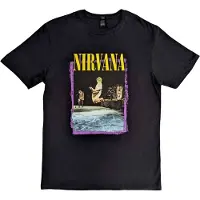Ginza.se Nirvana: Unisex T-Shirt/Stage Jump (Black) (Large)
