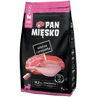 PAN MIĘSKO Veal With Quail Xs Hundmat 9kg