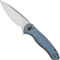 We Knife Kitefin Button Lock Ripple Gry