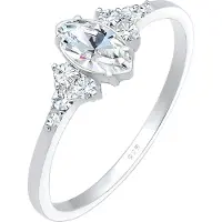 Elli Ring 'Kristall' silver