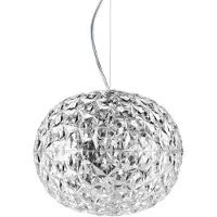 Kartell Taklampa , Planet, Transparent, Vardagsrum, Plast, Design