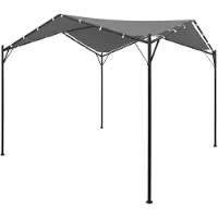 vidaXL Paviljong 4x4 m antracit