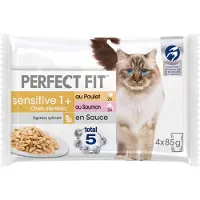 Mars Perfect Fit Sensitive Kattmat 4x85g 13 Enheter