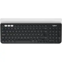 Logitech K780 Multi-Device - Tangentbord - Bluetooth - Pan Nordic - Svart/vit