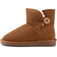 Gooce Snöboots 'Hubbard' kräm / brun
