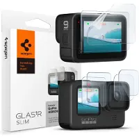 Spigen Glass.tR Slim härdat glas + film 2-uppsättning för GoPro Hero 9 / 10 / 11 / 12 - Transparent
