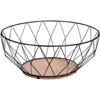 5five Simply Smart fruktkorg, metall, Ø 28 cm
