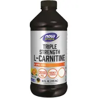 Now , Sport, L-Karnitin, Trippel Styrka, Citrus, 16 fl oz (473 ml)