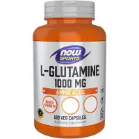 Now , Sport, L-Glutamin, 1 000 mg, 120 Veg Kapslar