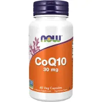 Now , CoQ10, 30 mg, 60 Veg Capsules