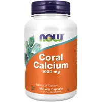 Now , Korallkalcium, 1 000 mg, 250 Kapslar