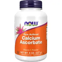 Now , Ren, Bufred Kalcium Ascorbat, Vitamin C Powder, 8 oz (227 g)