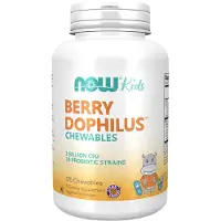 NOW,NOW Foods,NOW,NOW Foods , Bär Dophilus, Barn, 2 Miljard CFU, 120 Kompakter