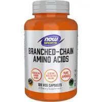 Now , Sport, Branched-Chain Aminosyror, 120 Veg Kapslar (650 mg per Kapsel)