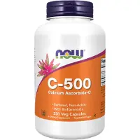 Now , C-500, Kalcium Ascorbat-C, 250 Kapslar