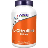 Now , L-Citrullin, 750 mg, 180 Veg Capsuler