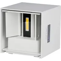 V-TAC VT-759 217079 LED-vägglampa EEK: E (A - G) 5 W LED Vit