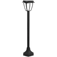 V-TAC Solcellslampa för utomhusbruk med rörelsesensor VT-984 2894 LED (RGB) 2.00 W Varmt vitt, kallt vitt Svart (matt)