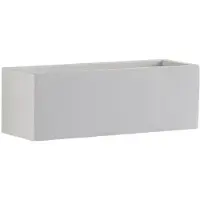 LINDBY Vägglampa Santino , dimbar, Vitt / opal, Vardagsrum / matsal, Gips / lera, Modern, Vägglampa, vägglampa inomhus