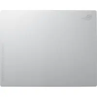 Asus ROG Moonstone Ace L, Vit, Mönster, Silikon, Härdat glas, Halkfri bas, Gaming-musmatta