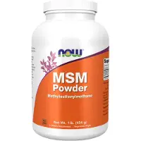 Now , MSM Puder, 1 lb (454 g)