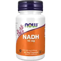 Now , NADH, 10 mg, 60 Veg Kapselform