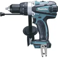 Makita DHP458Z, Borr med pistolgrepp, utan nyckel, 2000 RPM, 6,5 cm, 1,3 cm, 1,6 cm
