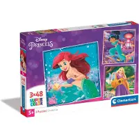 Clementoni Disneyprinsessor Pusselbitar 3x48