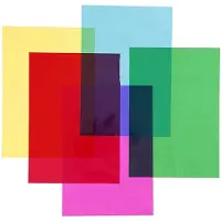 Creativ Company Cellofanpapper A4 Mixade färger 25 my 100-pack