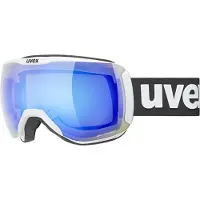 Uvex Downhill 2100 CV White Mat/Mirror Blue/CV Green Skidglasögon
