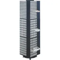 Raaco Vridtorn för lådmagasin (L x B x H) 680 x 680 x 1760 mm Antal fack: 12 Piece Innehåll 1 st