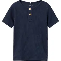 Name it T-shirt - Noos - NmmKab - Dark Sapphire - - 5 år (110) - T-shirt