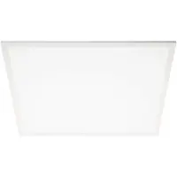 Deko-light LED panel Basic Flex, Vitt / opal, Arbetsrum / kontor, Aluminium / grå / zink, Modern, LED-panel