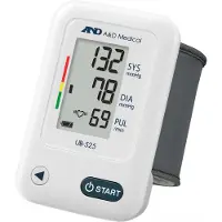 A&D Medical UB-525 blodtrycksmätare för handleden? IHB-indikator? Lätt? Vit