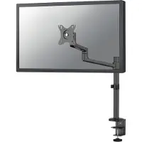 NeoMounts DS60-425BL1 Monitor bordsfäste 1 Skärm(ar) 43,2 cm (17) - 68,6 cm (27) Svart Tiltbar, Roterbar, Svängbar, Justerbar i höjd