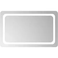 vidaXL Badrumsspegel med LED, 80x50 cm