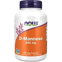 Now , D-Mannos, 500 mg, 120 Veg Capsuler