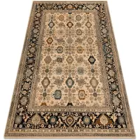 Rugsx Ullmatta OMEGA PARILLO Ram jadeit brun 200x300 cm