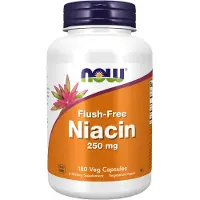 Now Foods, non-flushing niacin, 250 mg, 180 veggie capsules