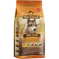 Wolfsblut Wide Plain Hundfoder För Små Raser Med Häst Och Sötpotatis 2kg